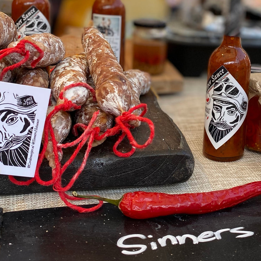 Collab Cordemeijer x Original Sinners Hot sauce